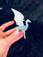 Load image into Gallery viewer, Happiness Spell Skeleton Horse Figurine / Spell Animal/Fantasy Creature/ Bookshelf Decor/ Bookish Art/ Nerdy Christmas Ornament/ Dark Arts