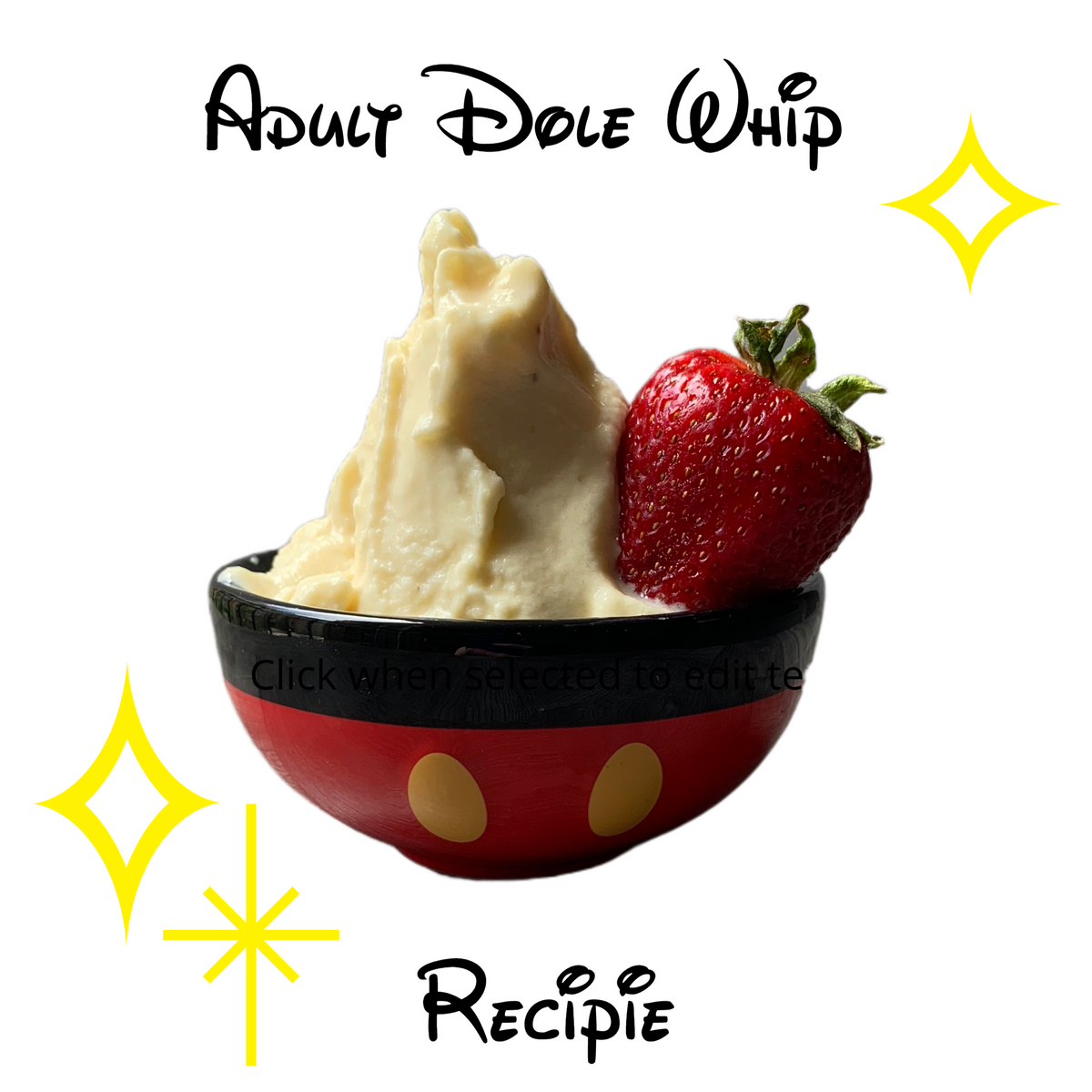Adult Dole Whip FanCornerCreations