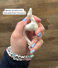 Load image into Gallery viewer, Pat the Dog Figurine: Friends Merch, White Greyhound Statue
