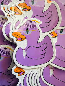 Dumbleduck Character Waterproof Sticker