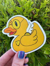 Load image into Gallery viewer, The Ducky Who Lived Waterproof Sticker
