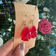 Load image into Gallery viewer, Philosopher Stone Earrings | Sorcerer Stone Red Magical Accessory
