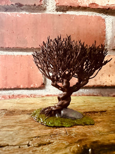 Thrashing Willow Miniature/ Wizarding Tree Figurine/ Bookshelf Decor/ Fantasy/ Nerd Gift/ Reading Prop/ Replica