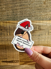 Load image into Gallery viewer, Holiday Armadillo Waterproof Sticker
