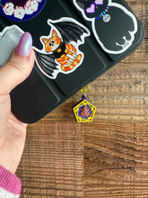 Load image into Gallery viewer, Fudge Frog Magical E Reader Charm | USB C Electronic Dust Plug | Bookish Accessories Set
