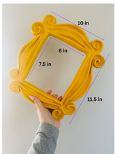 Load image into Gallery viewer, Friends Frame/ Friends Door Frame/ Peephole Yellow Frame/ Decor/ Housewarming Gift/ The One Where
