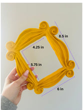 Load image into Gallery viewer, Friends Frame/ Friends Door Frame/ Peephole Yellow Frame/ Decor/ Housewarming Gift/ The One Where
