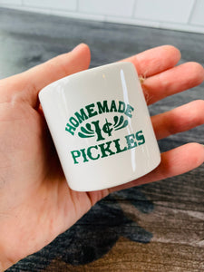 Friends Ornament/ Monica Pickle Jar Christmas Decor/ Friends Themed/ Replica Prop/  Homemade 1 cent Pickles